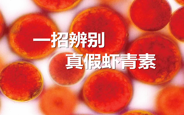 【實(shí)驗(yàn)】手把手教你，一招辨別真假蝦青素！